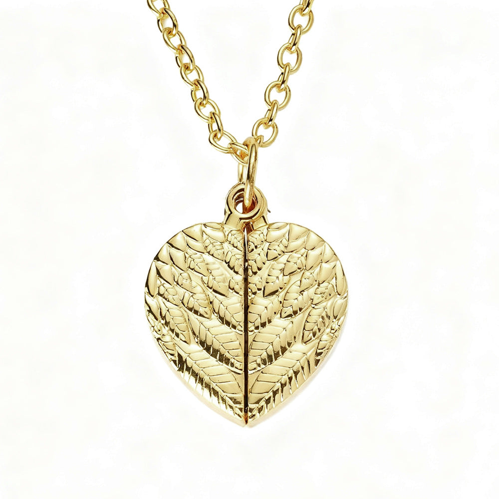 Custom-Made, Ships in 1-2 Days Angel Wings Love Heat Transfer Printing Necklace