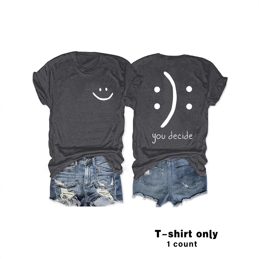 T-shirts with joy and You Decide