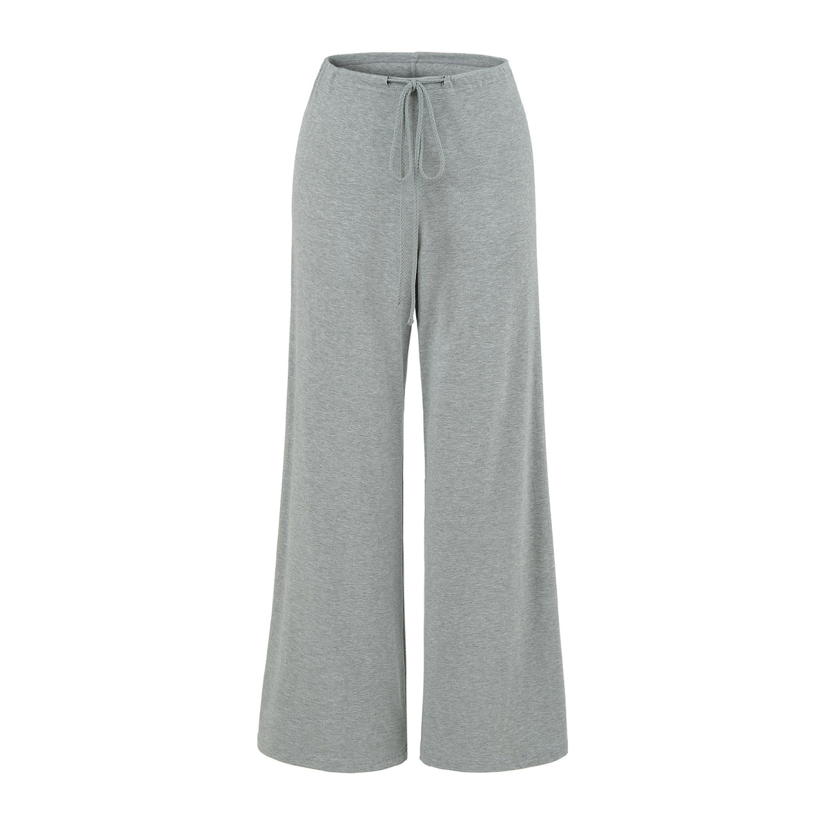 Women's Slim Fit Cropped Knit Camisole Cardigan Set & Wide Leg Pants