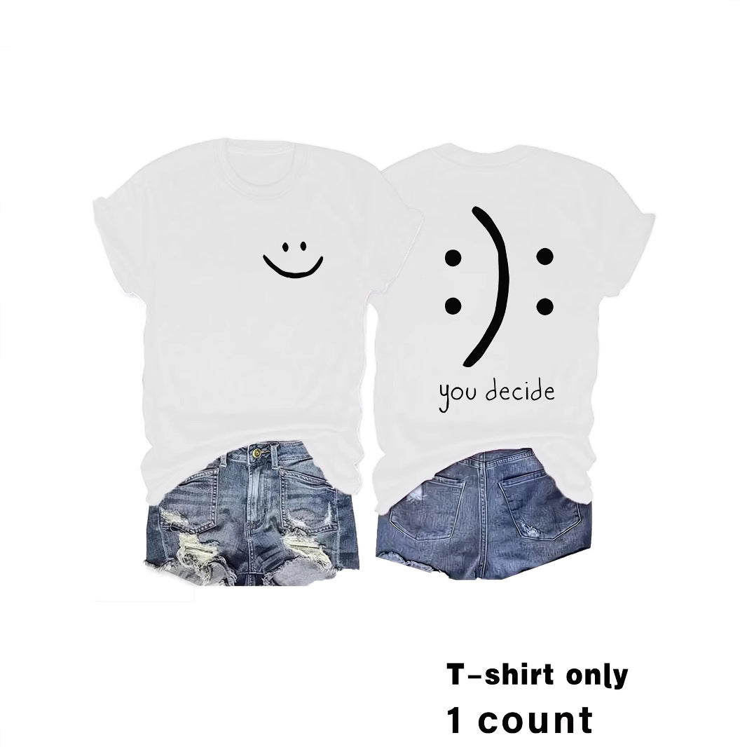 T-shirts with joy and You Decide