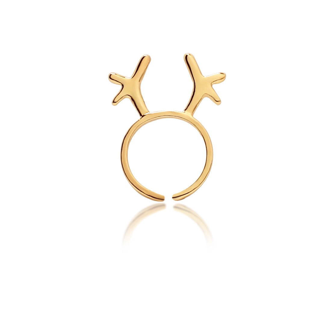 Cute Santa Claus Christmas tree multi style cartoon rings
