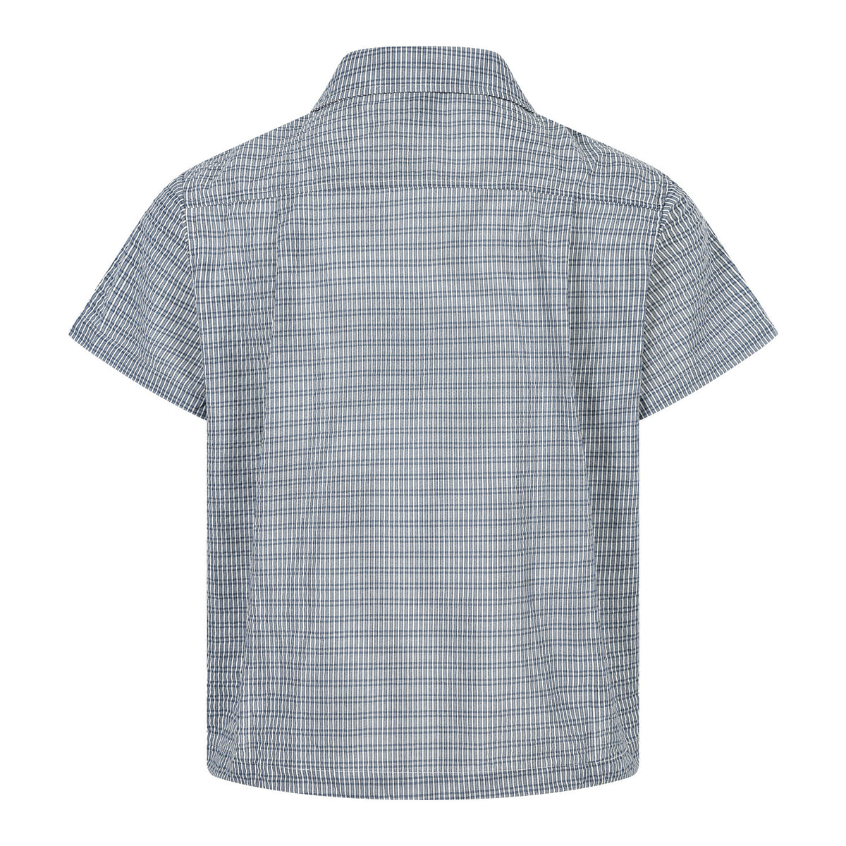 Drawstring loose men's and women's short sleeved shirts