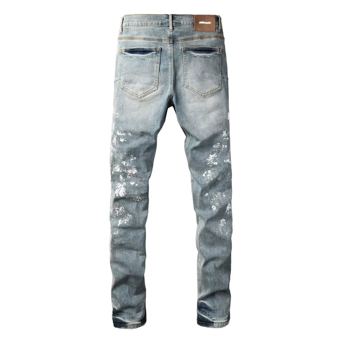 Men's Street Casual Slim Fit Stretch Denim Jeans