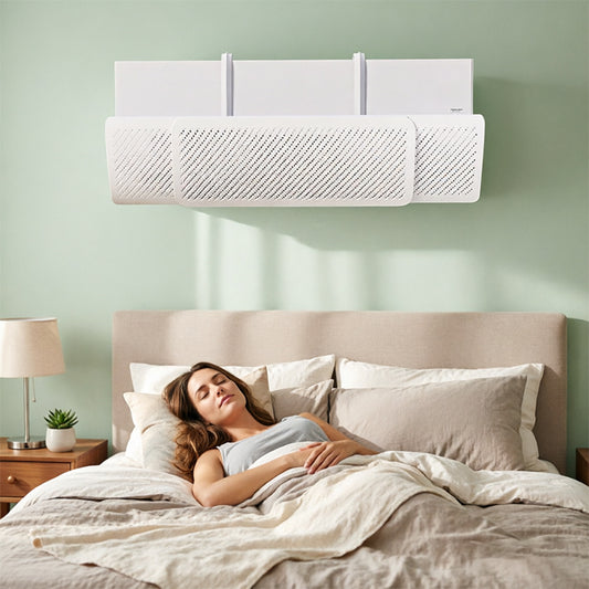 AC Wind Deflector – Adjustable Air Conditioner Diffuser to Stop Cold Air Blowing Directly on You