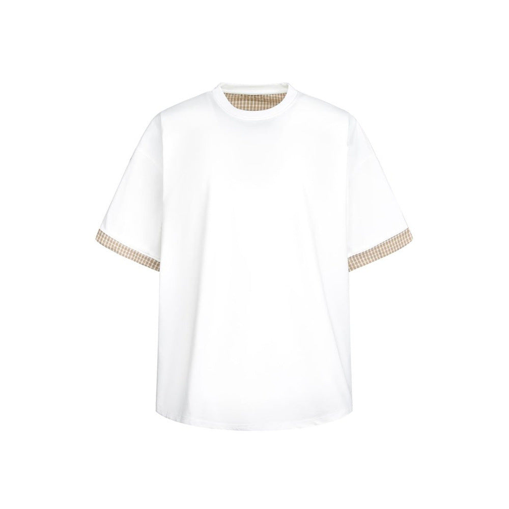 Fake two short sleeved t-shirts