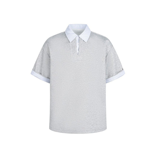 Fake two polo shirts