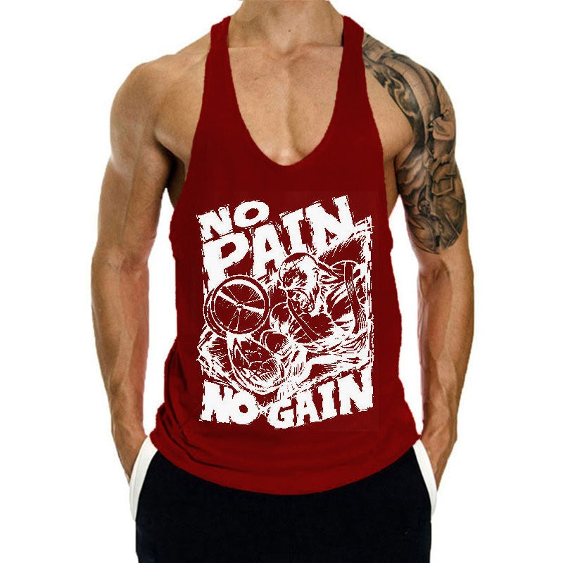 No Pain No Gain Fitness Tank Top - Men's