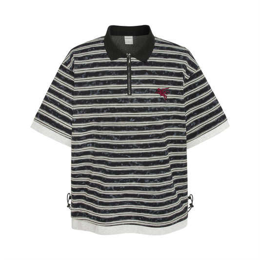 Fake two polo shirts