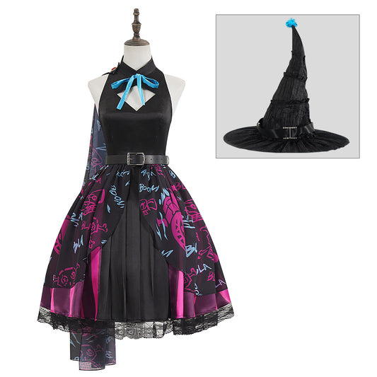 League of Legends Cosplay Costume Jinx Double City Battle Out-of-Control Lolita Cosplay Clothing