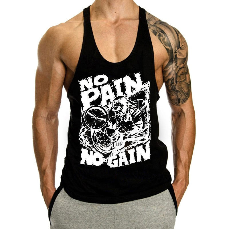No Pain No Gain Fitness Tank Top - Men's