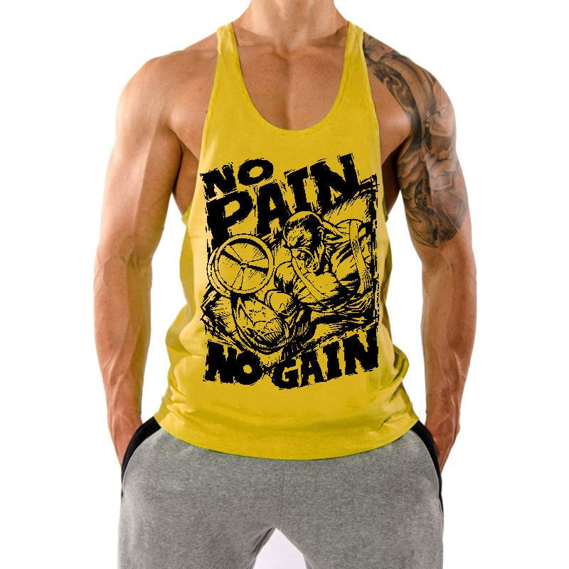 No Pain No Gain Fitness Tank Top - Men's