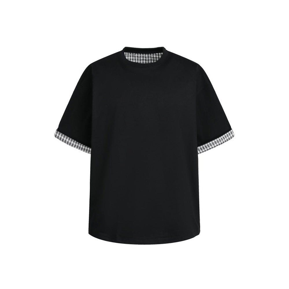 Fake two short sleeved t-shirts