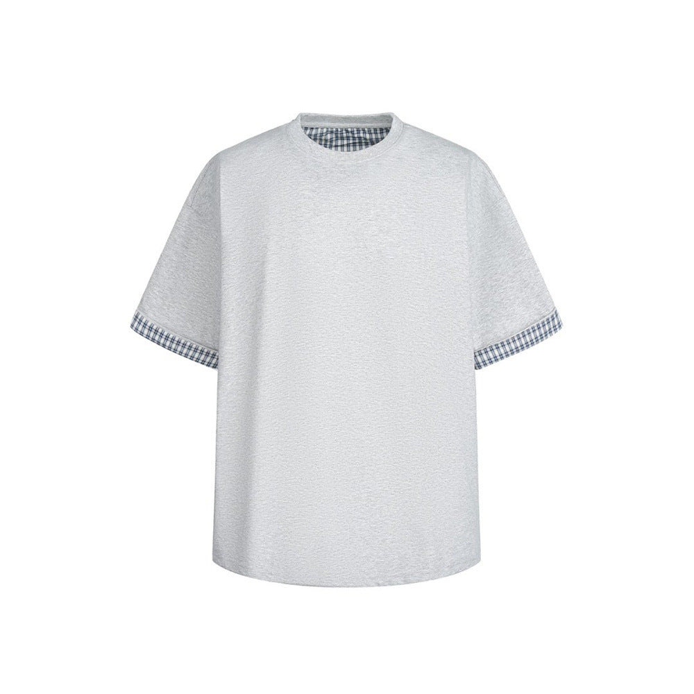 Fake two short sleeved t-shirts