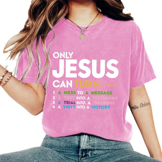 Wash and make old T-shirts