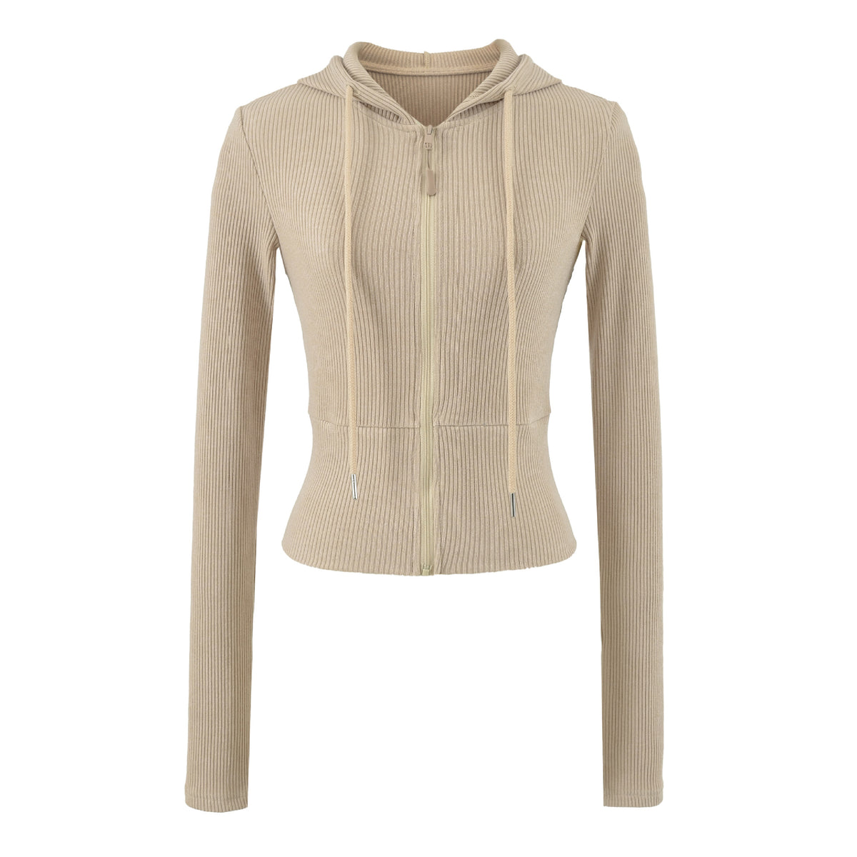 Casual Slim Fit Hooded Long Sleeved Women's Top, Jacket, & Pants