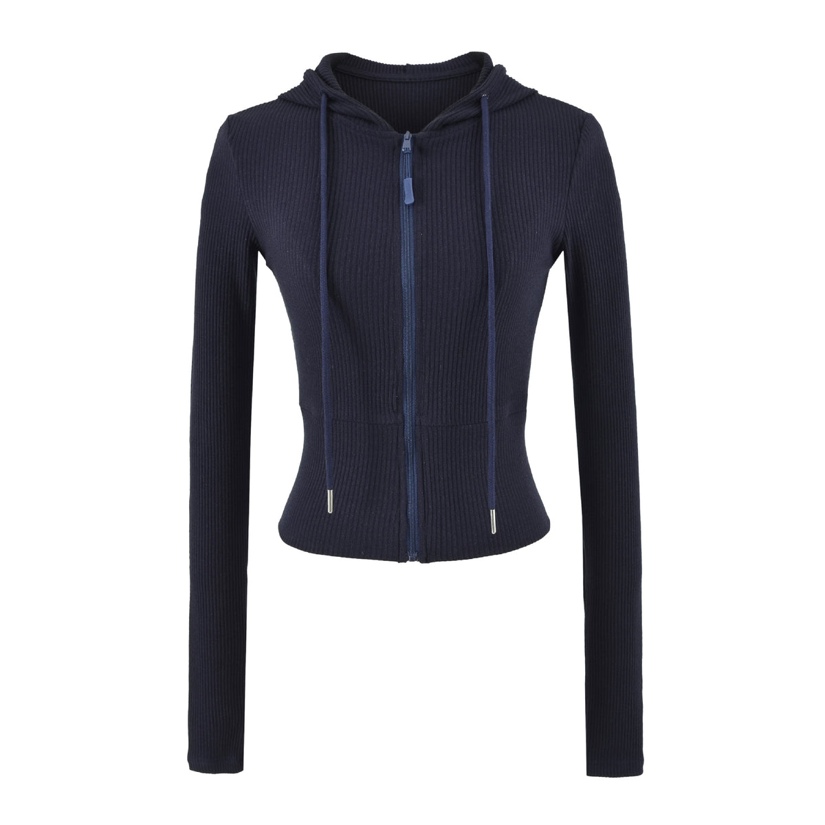 Casual Slim Fit Hooded Long Sleeved Women's Top, Jacket, & Pants