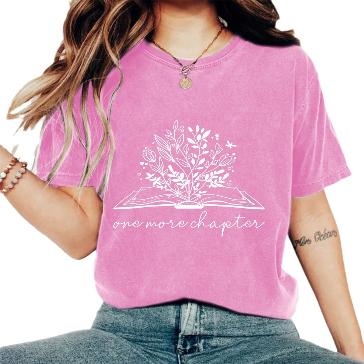 Make vintage T-shirts with printed designs