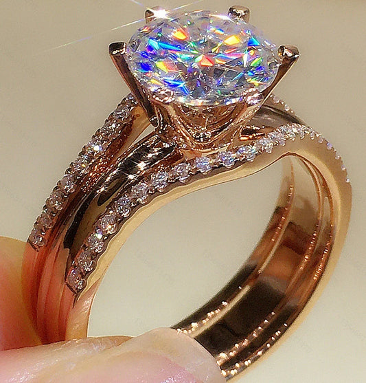 Vintage Exaggerated Simple Women's Ring
