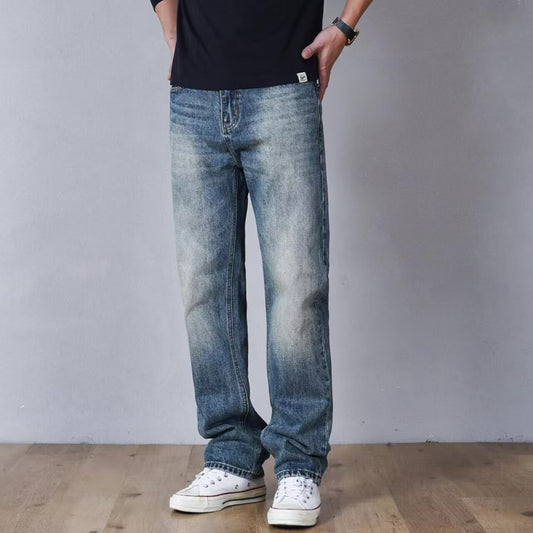 Clean Fit Casual Straight Leg Men's Jeans